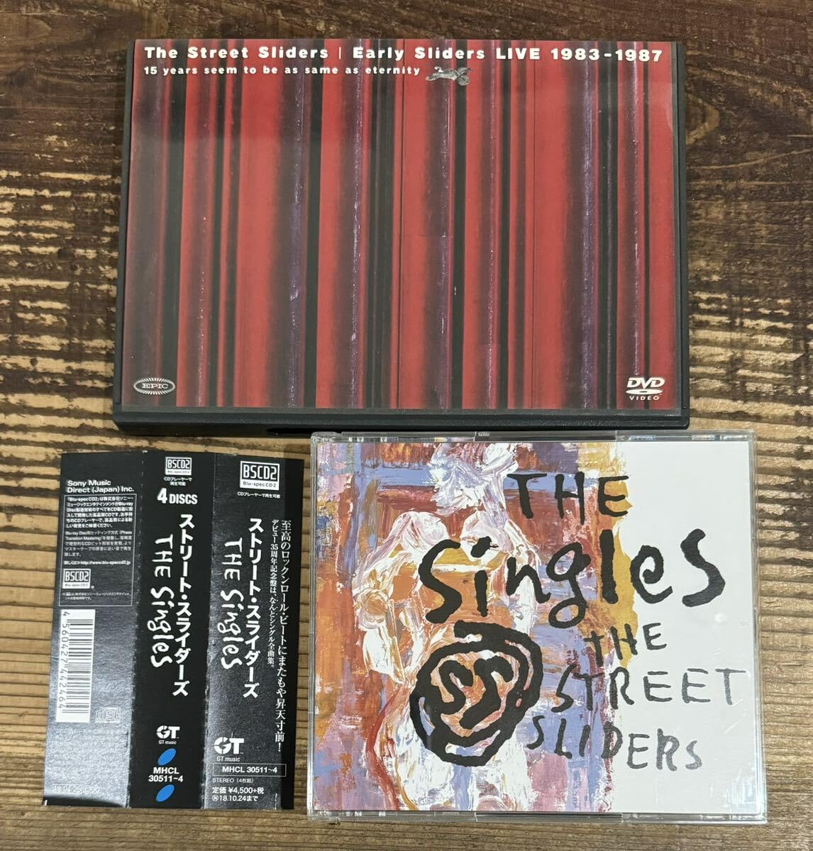 ストリートスライダーズ DVD アーリー ライブ 1983-1987 【公式通販】