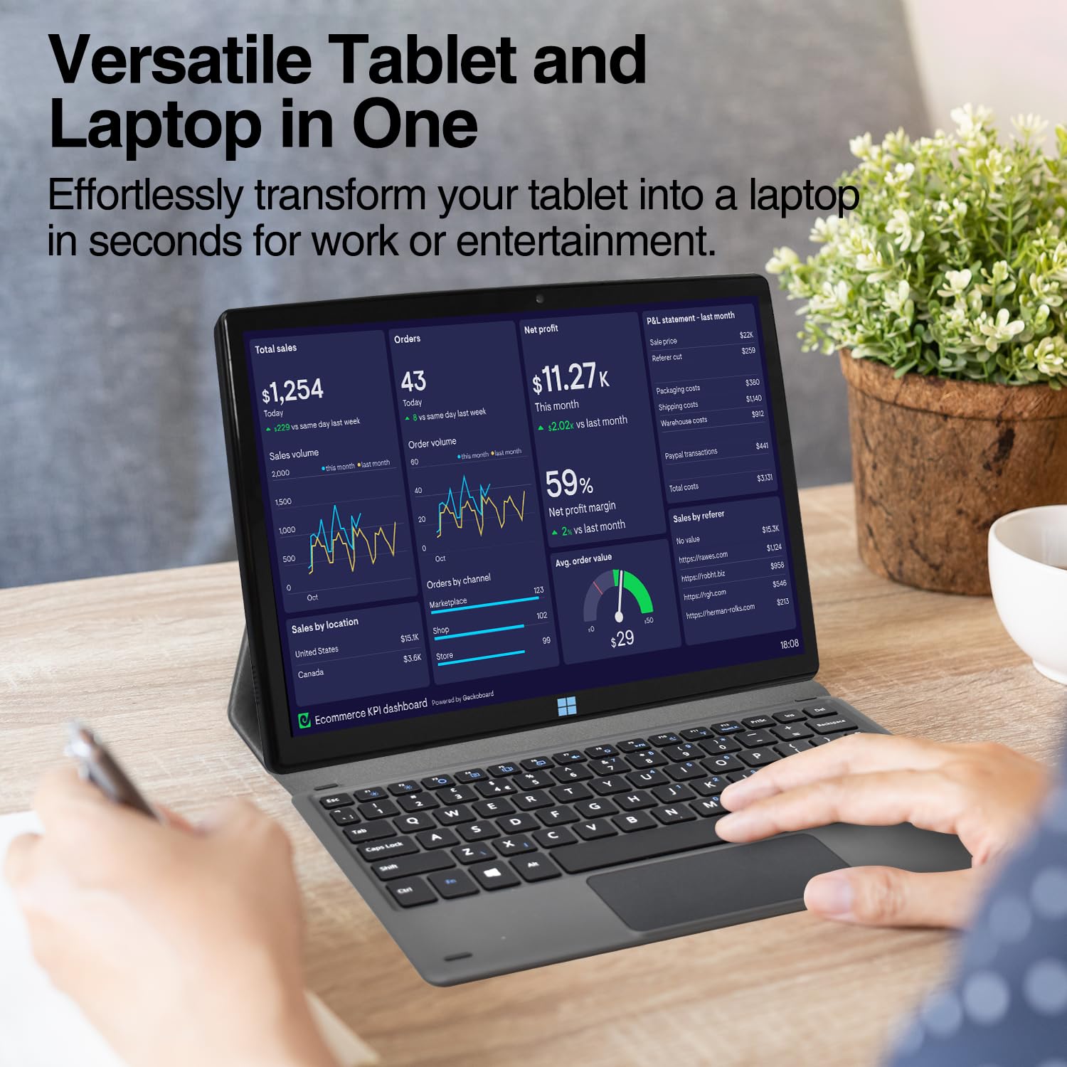 Amazon.co.jp: Fusion5 10.1インチ Windows 11 Professional