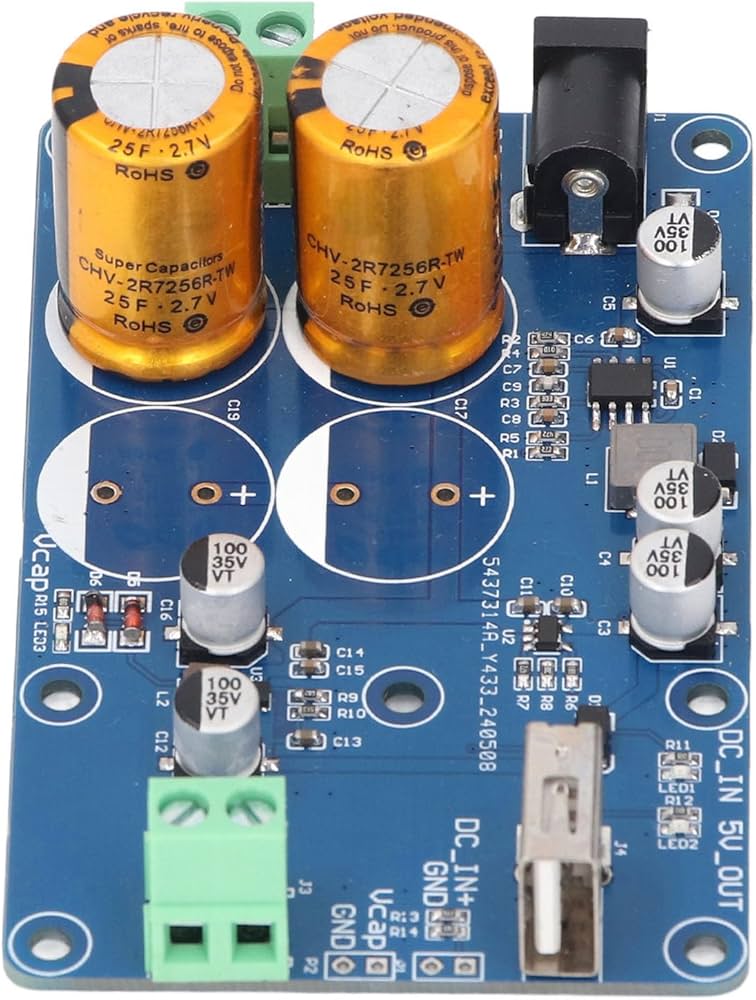 Amazon.com: Walfront Super Capacitor UPS Uninterruptible Emergency