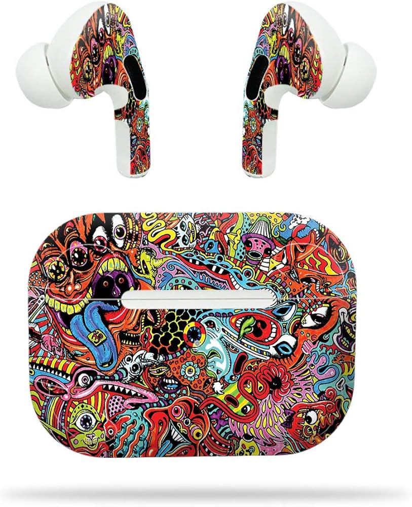 Amazon.com: MightySkins Compatible With Apple AirPods Pro - Acid