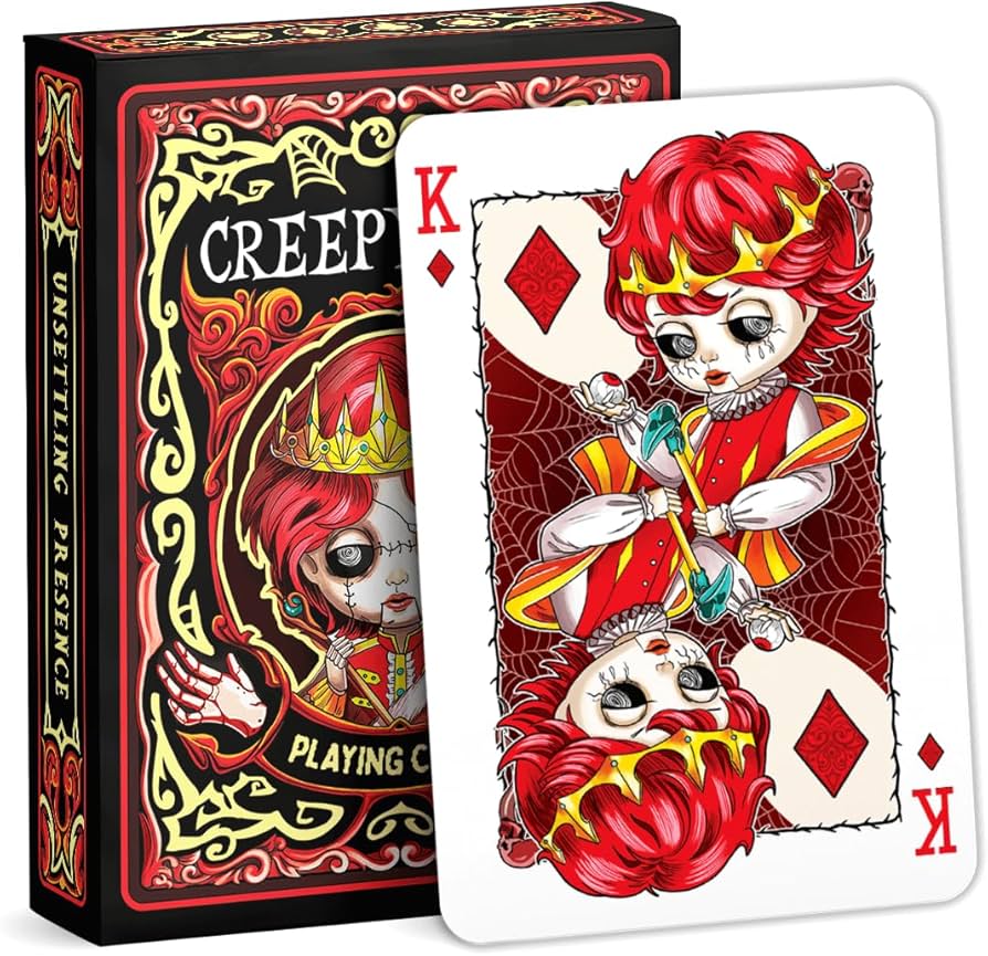 Amazon.co.jp: 99FOX 不気味な人形 トランプ 大人 友人 家族 ゲーム