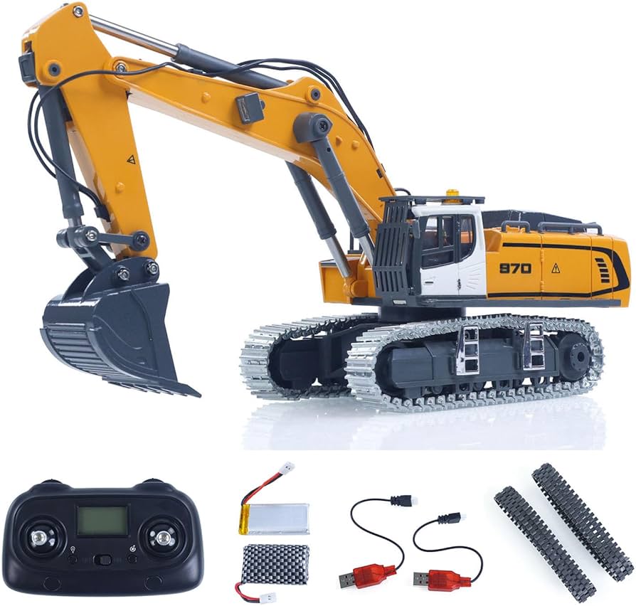 Amazon.com: TOUCAN RC HOBBY 1/50 RC Excavator K970 Engineering