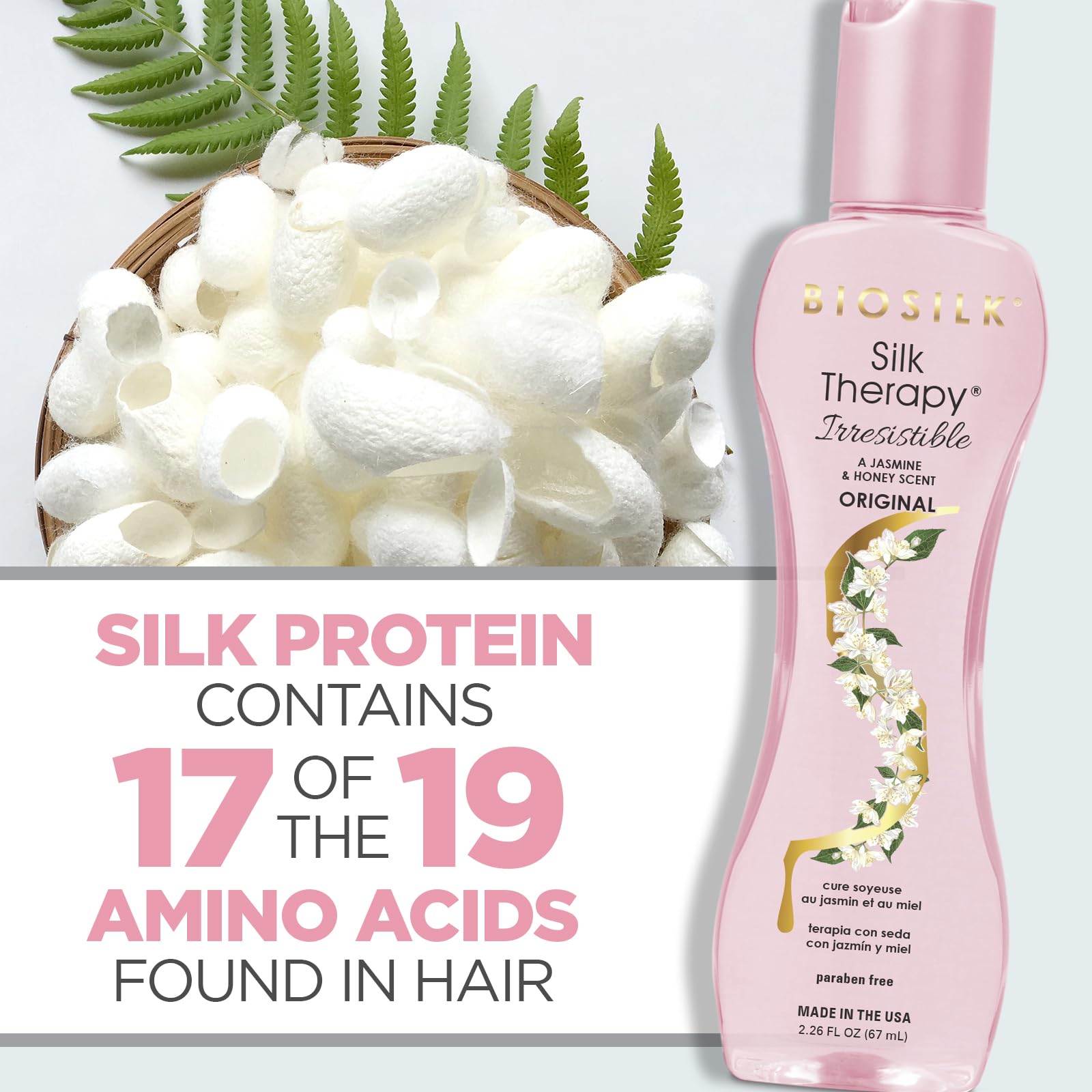 Amazon.com : BioSilk Irresistible Collection Silk Therapy Leave-in