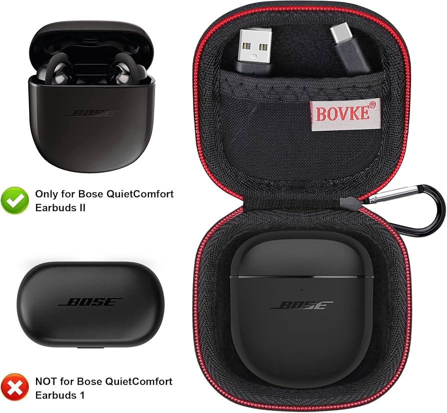Amazon | BOVKE キャリーケース Bose QuietComfort II、QC 2、Ultra