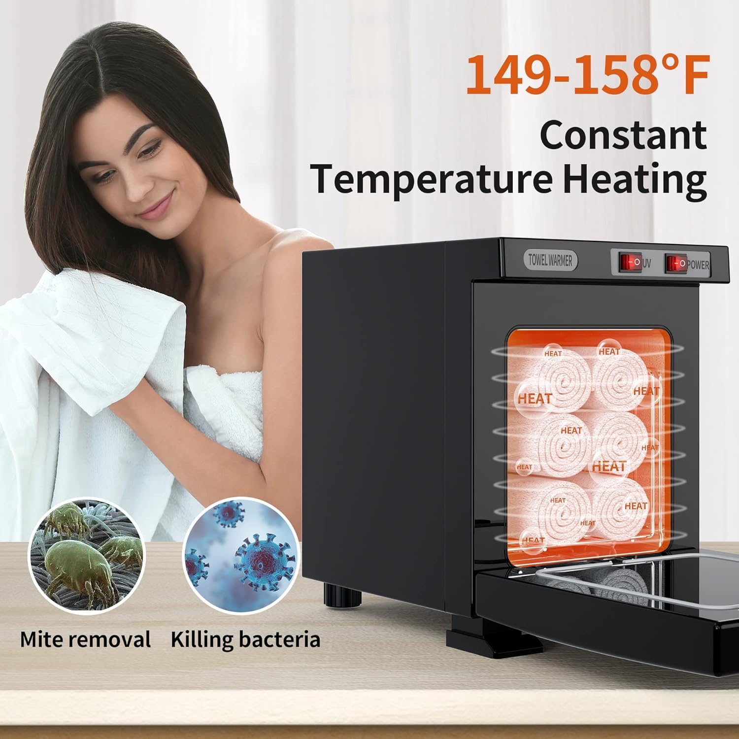 Amazon.co.jp: タオルウォーマー ホットタオルウォーマー スパ 5L ミニ