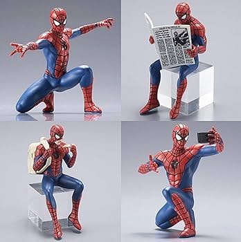 Amazon.co.jp: SR+ スパイダーマン スパイダーマンの日常 × 全4種