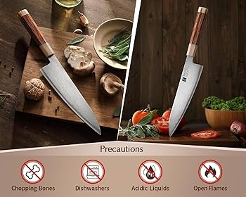 Amazon.com: XINZUO 8 Inches Japanese ZDP-189 Steel Chef Knife