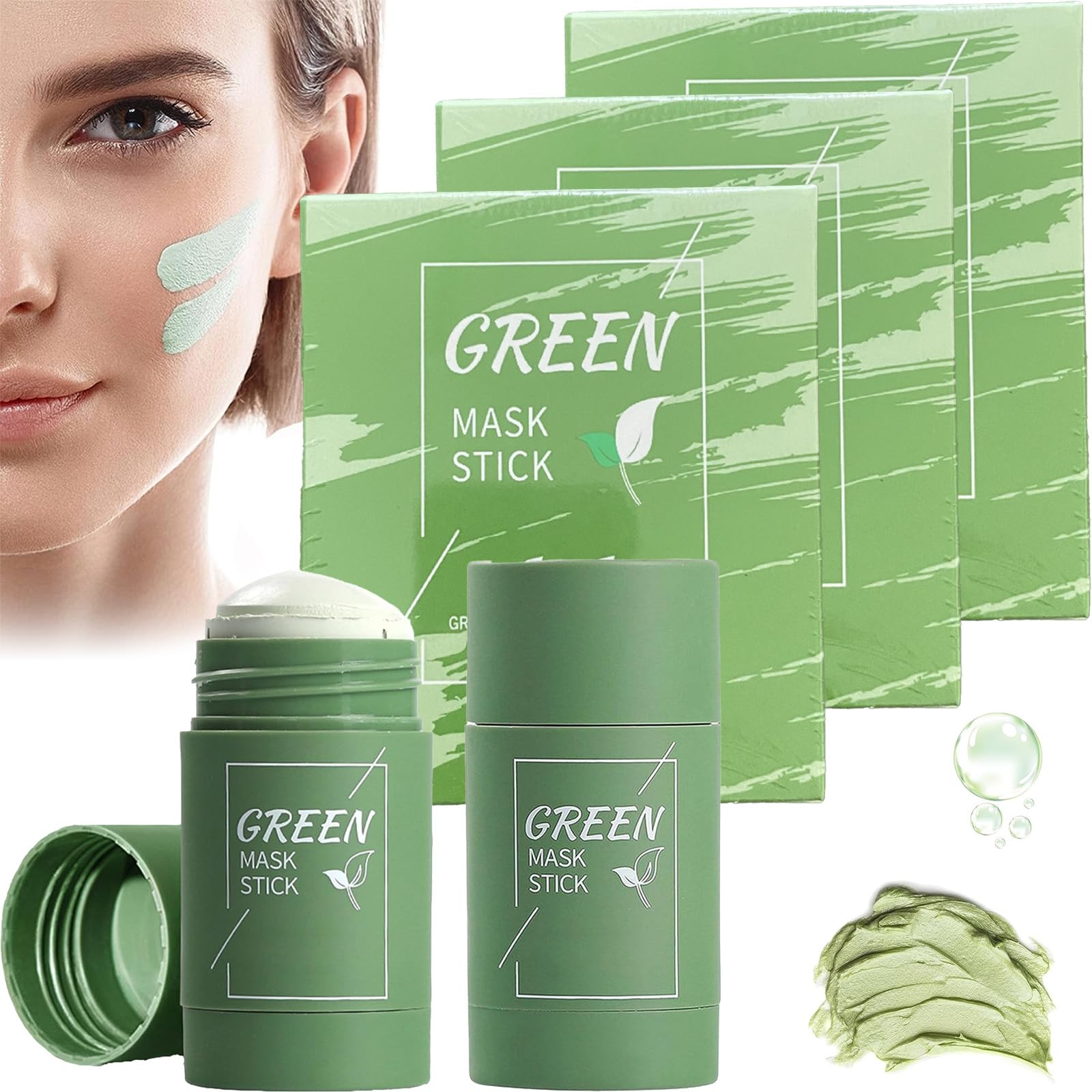 Amazon.co.jp: ポアレスグリーンティーマスクスティック、クリーンポア