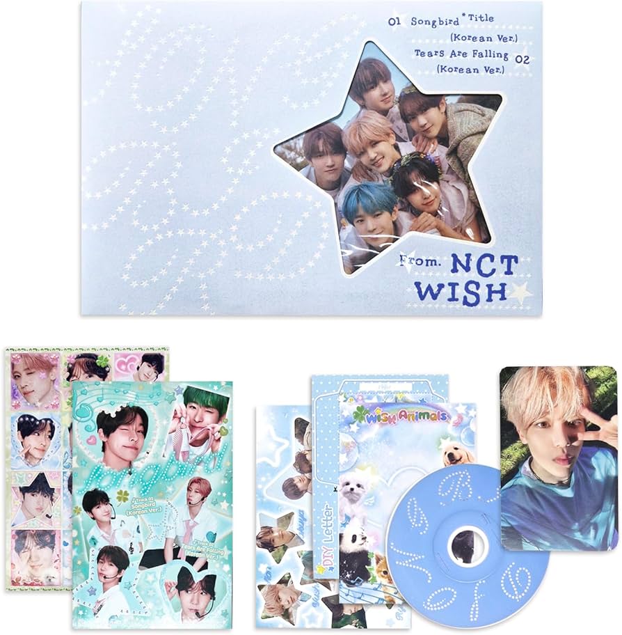 NCT WISH - 2nd Single album [Songbird] (Letter Ver.) DIY Letter