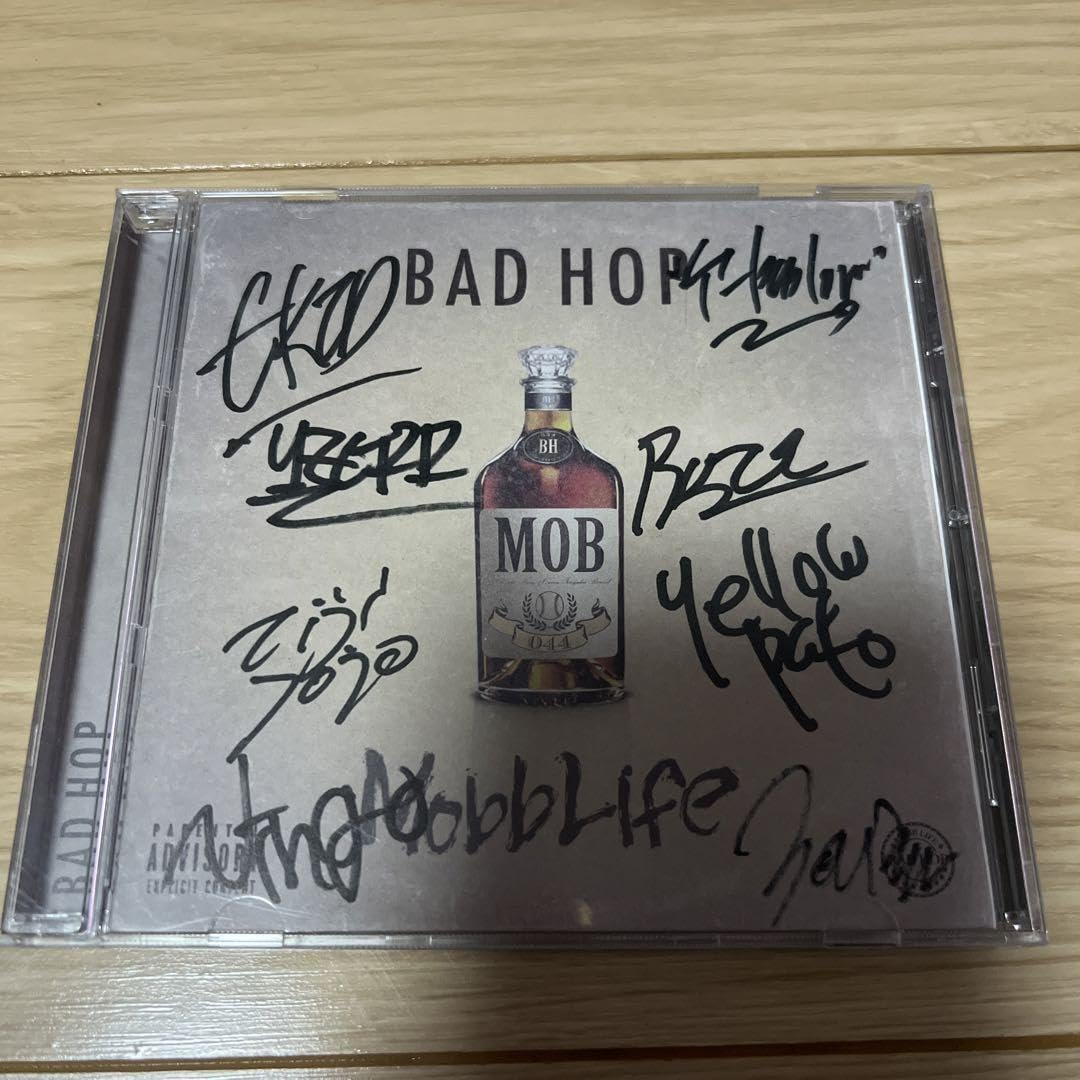 Amazon.co.jp: BADHOP mobblife 直筆サイン付 バッドホップ アルバム