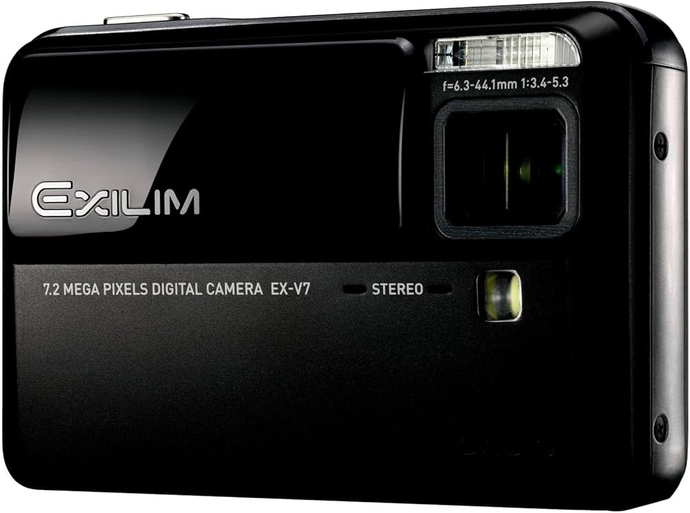 Amazon | CASIO デジタルカメラ EXILIM (エクシリム) EX-V7BK ブラック