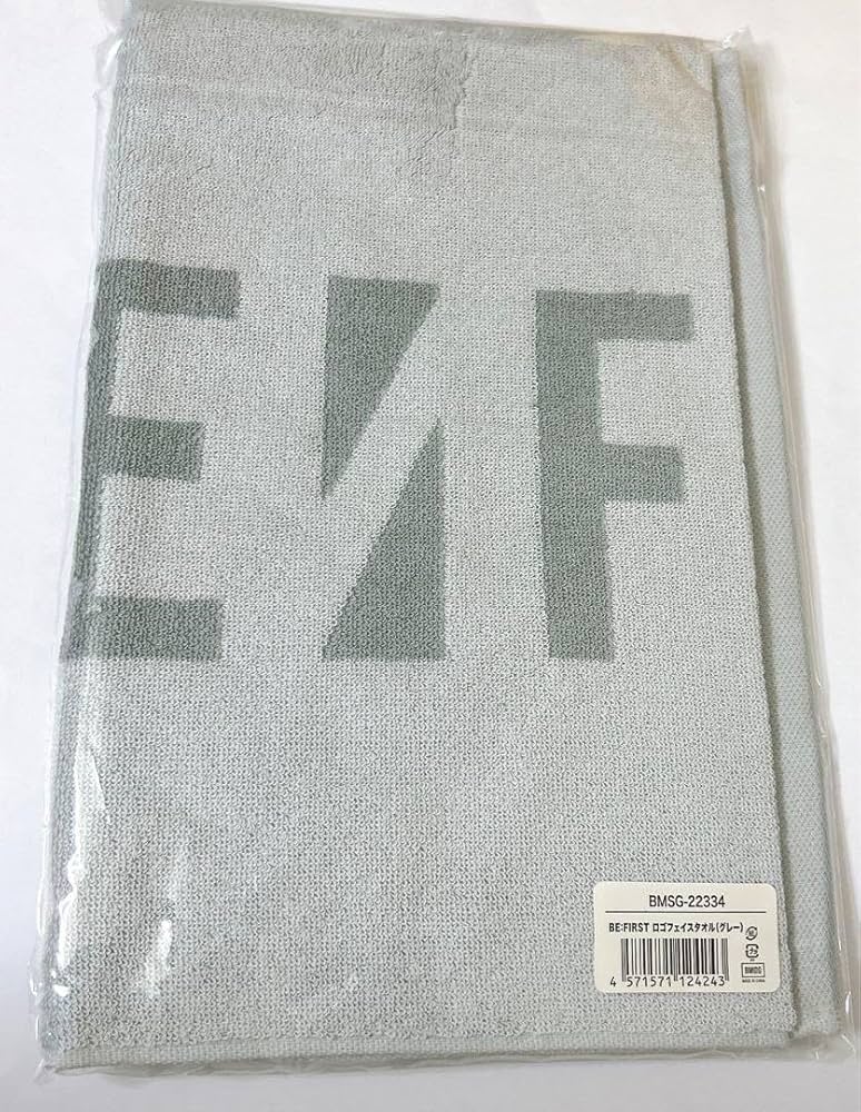 Amazon.co.jp: BE FIRST タオル ロゴ ロゴフェイスタオル ビー