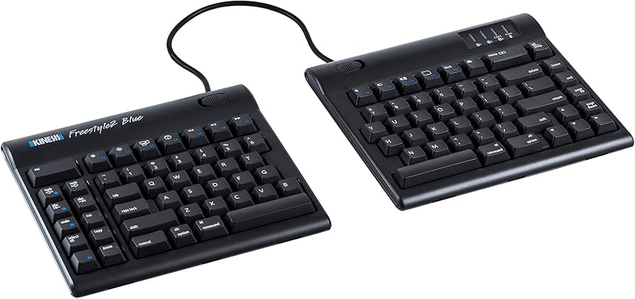Amazon.com: KINESIS Freestyle2 Blue Wireless Ergonomic Keyboard