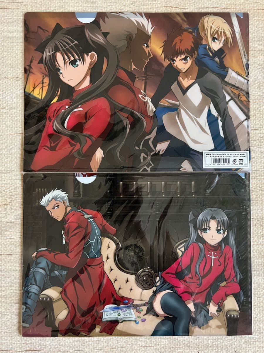 Amazon.co.jp: Fate staynight ubw クリアファイル 遠坂凛 アーチャー