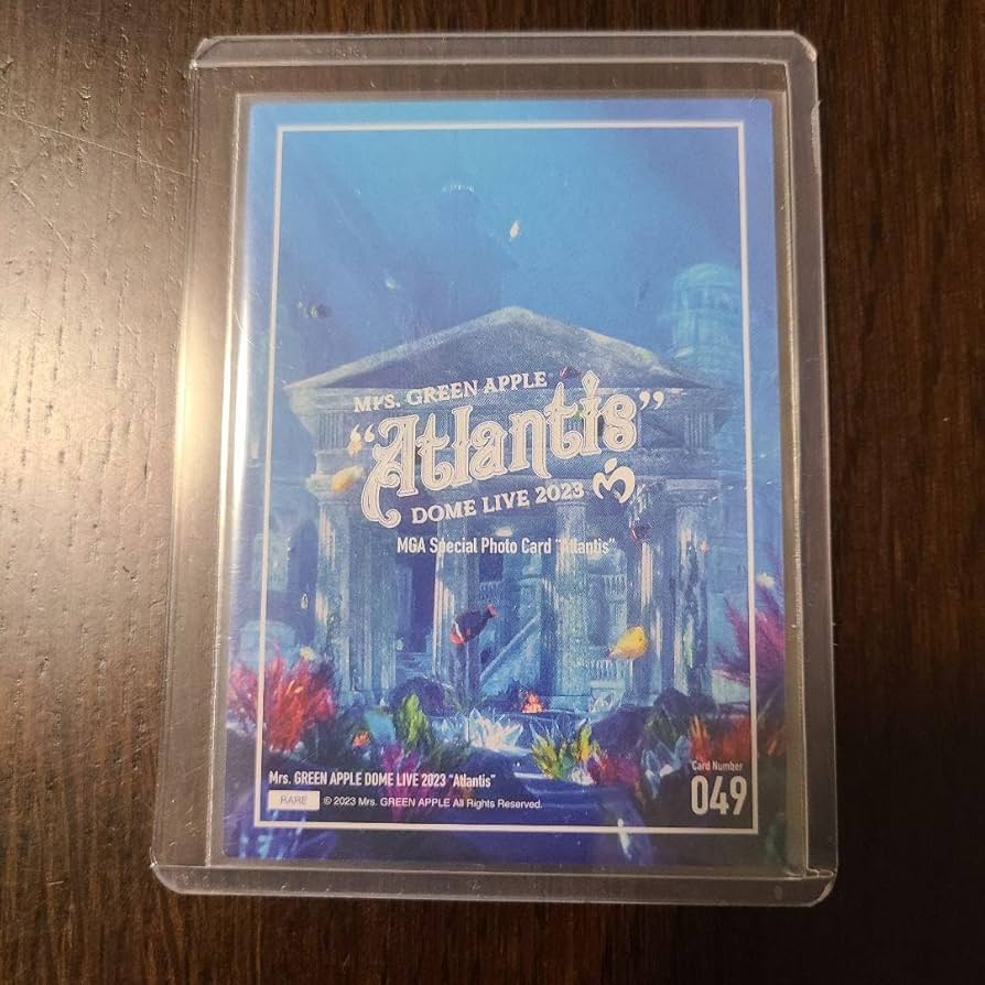 Amazon.co.jp: Mrs. GREEN APPLE Atlantis 若井滉斗 レアカード ミセス