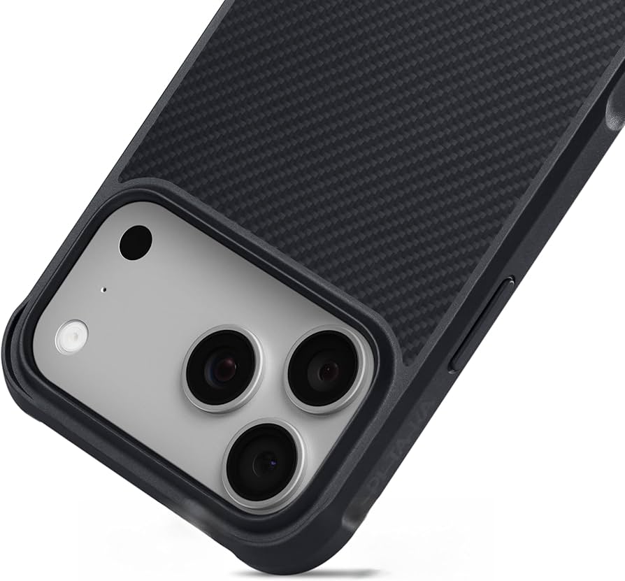 Amazon.co.jp: 【タフ仕様×耐衝撃】 PITAKA iPhone 17 Pro用 ケース