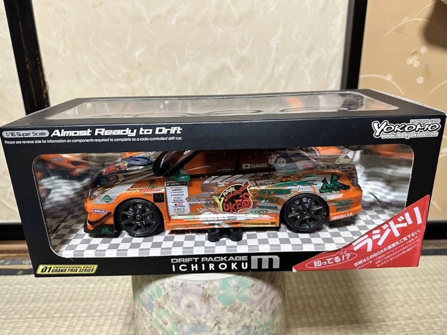 Amazon.co.jp: 絶版 ヨコモ 1/16 イチロクM チームオレンジ GDB