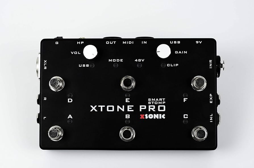 Amazon.co.jp: XSONIC XTONE Pro ペダル型オーディオインターフェイス