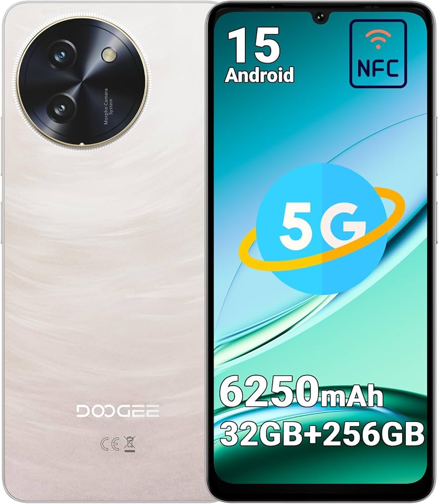 Amazon | DOOGEE Note59 Pro 5G対応 スマートフォン 本体 SIMフリー