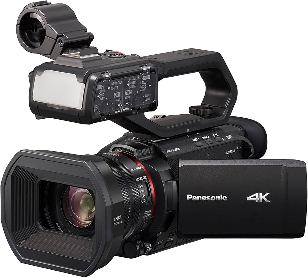Panasonic HC-X2000E profesyonel video kamera (4K video, LEICA
