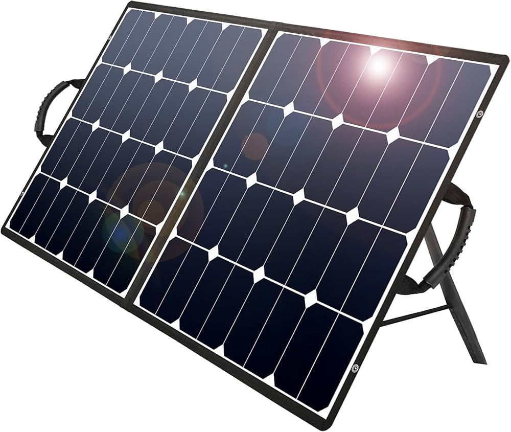 Amazon.co.jp: suaoki ソーラーチャージャー 100W 折りたたみ式 23%高