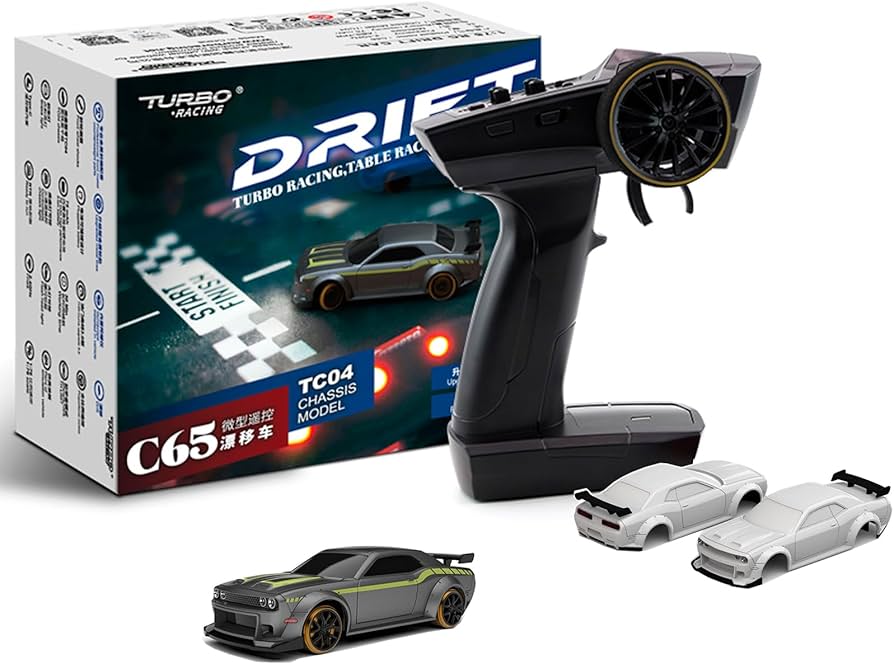 Amazon.co.jp: FLYCOLOR Turbo Racing 1:76スケール ドリフトRCカー