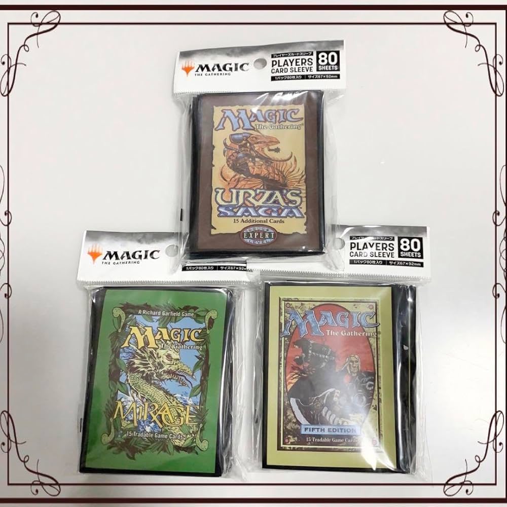 Amazon.co.jp: マジックザギャザリングカードパックスリーブ240枚mtg