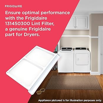 Amazon.com: Frigidaire 131450300 Lint Filter for Dryers, White