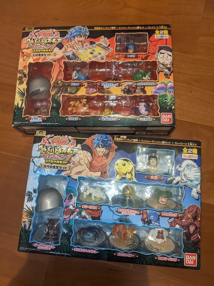 Amazon.co.jp: 製 トリコ グルメバトルフィギュアコレクション1