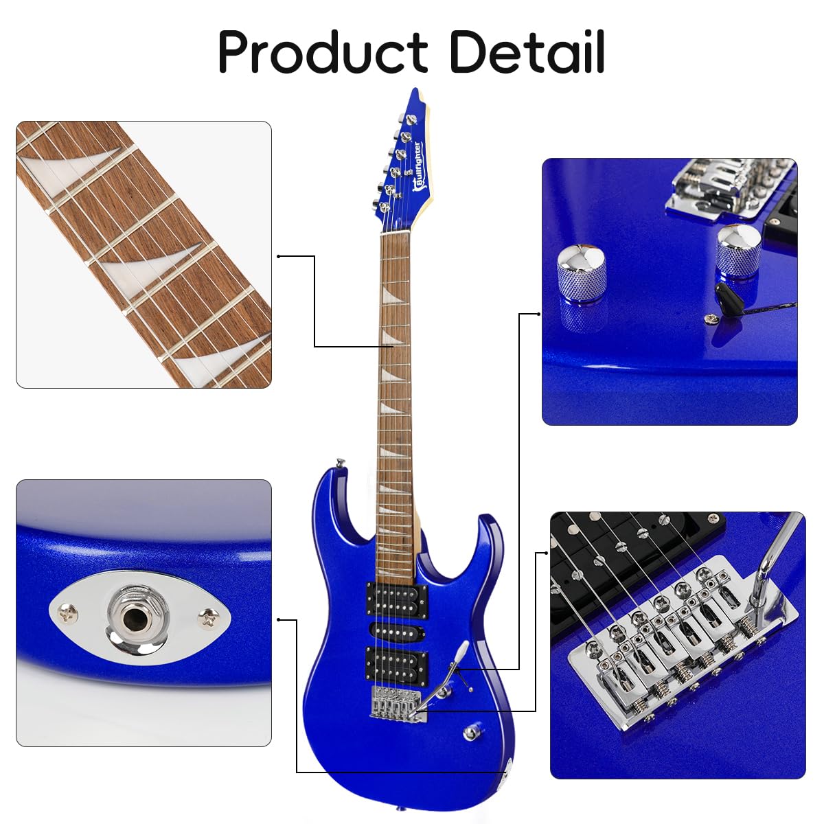 Amazon | Bullfighter エレキギターエレアコ ST シングルシェイク 大人