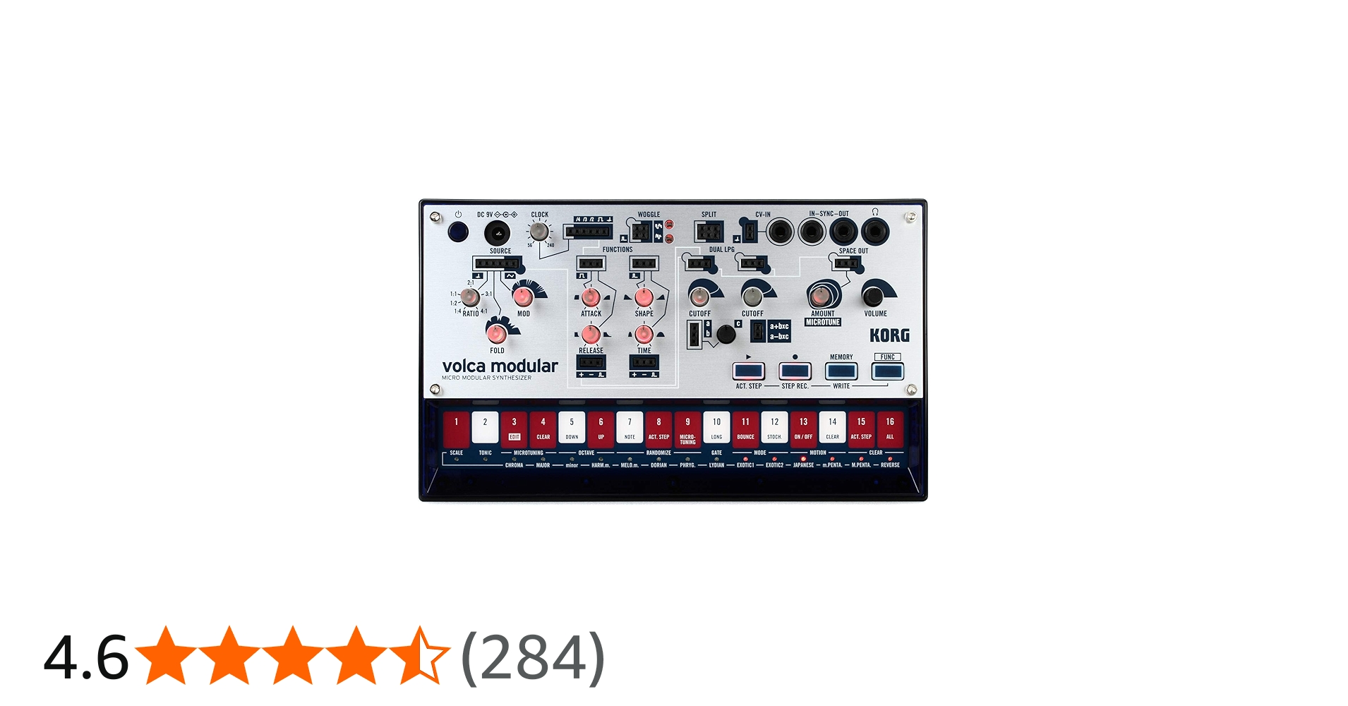 Amazon | KORG モジュラー シンセサイザー volca modular パッチング
