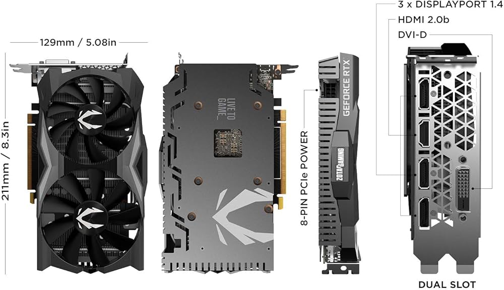 Amazon | GeForce RTX 2070 Mini Graphics Card | ZOTAC