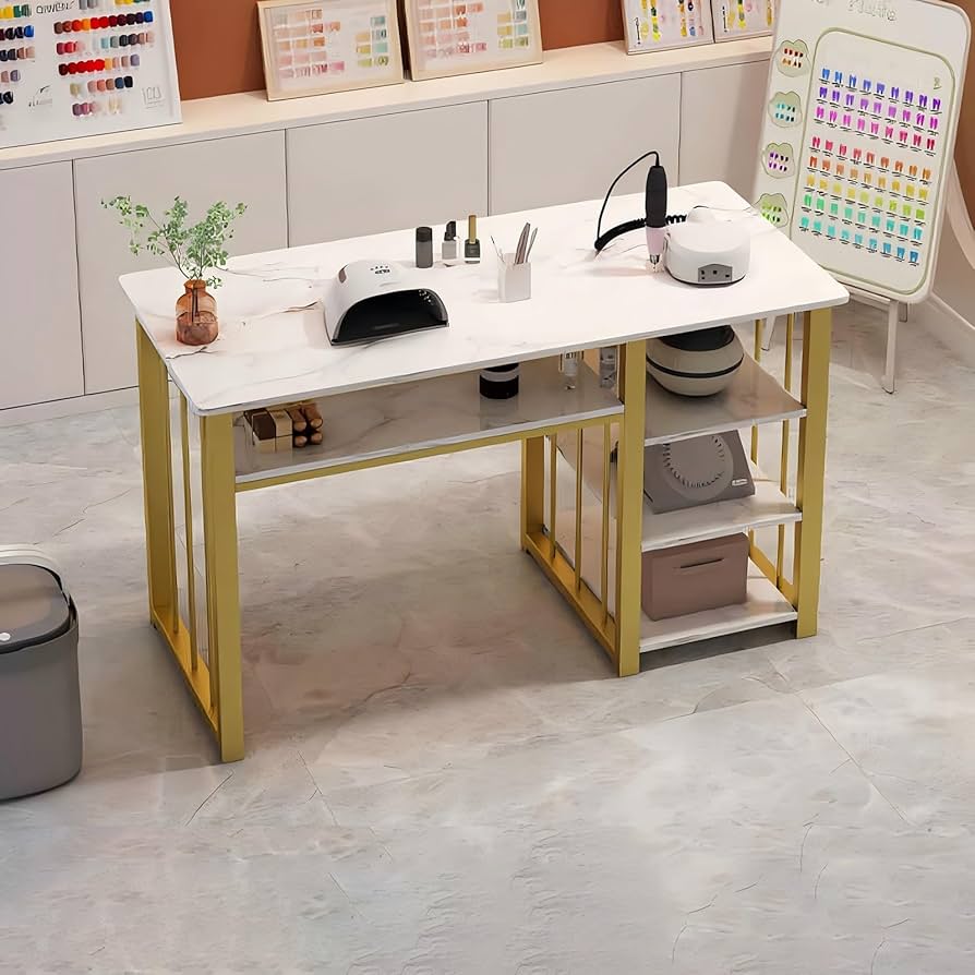 Amazon.co.jp: ネイルデスク マニキュアテーブル ネイル サロン デスク