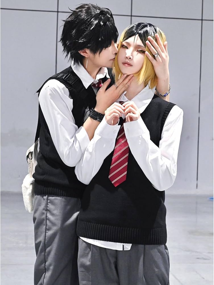 Amazon | ハイキュー!! コスプレ衣装 スクールバッグ付き 黒尾鉄朗 孤