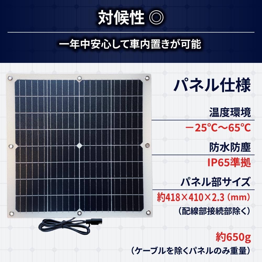 Amazon.co.jp: オプティメイトソーラーパルス30W /車用12V鉛・12.8V