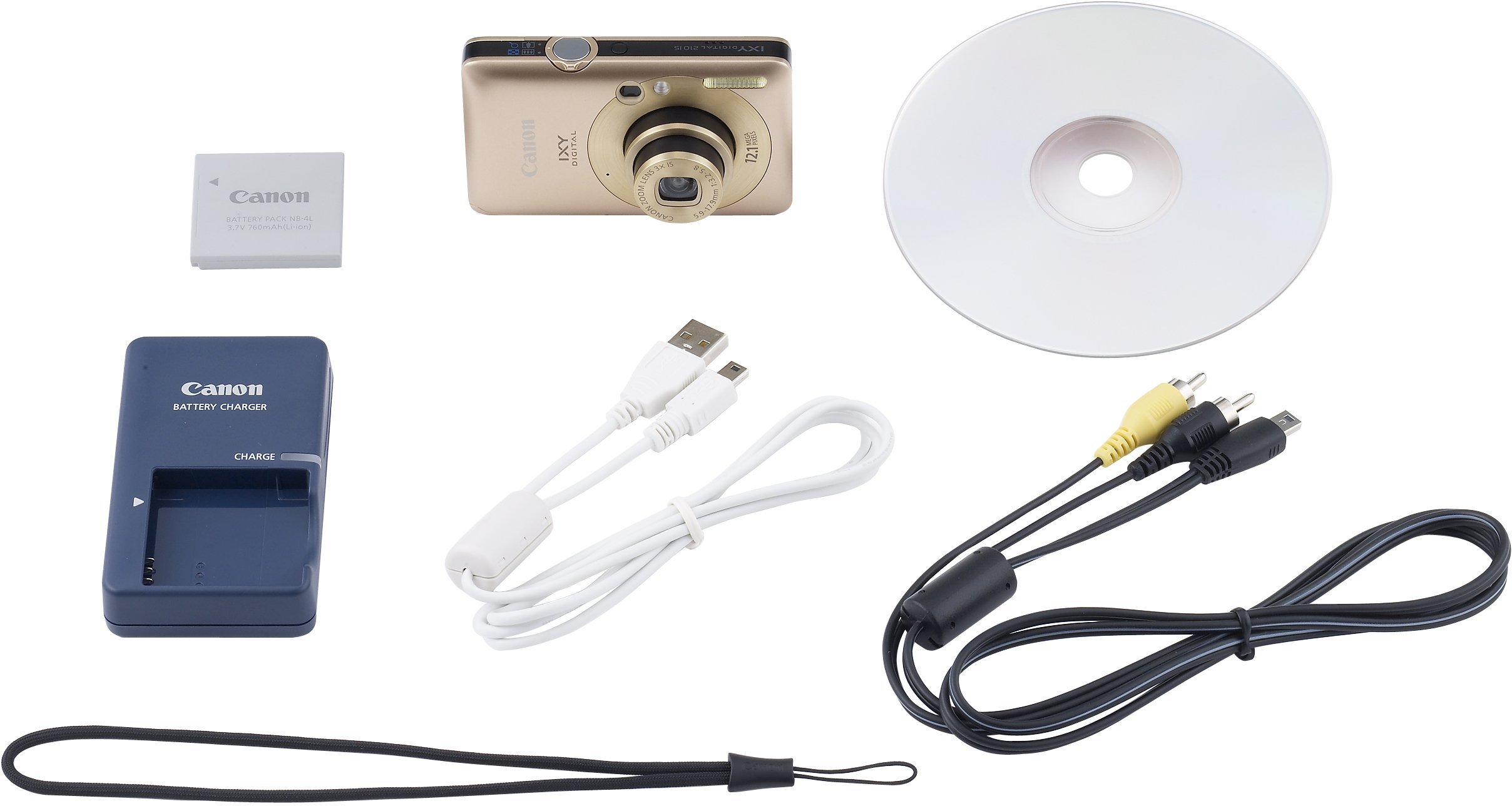 Amazon | Canon デジタルカメラ IXY DIGITAL (イクシ) 210 IS ゴールド