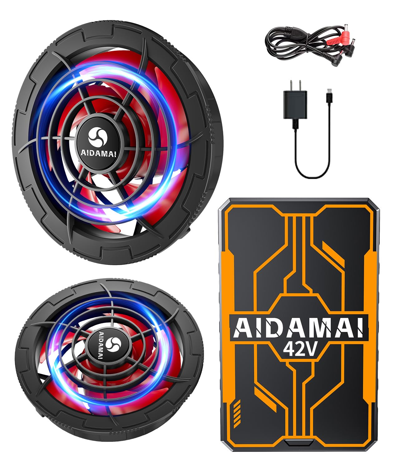 Amazon.co.jp: 2025 NEWモデル ファンバッテリーセット【42V業界最強