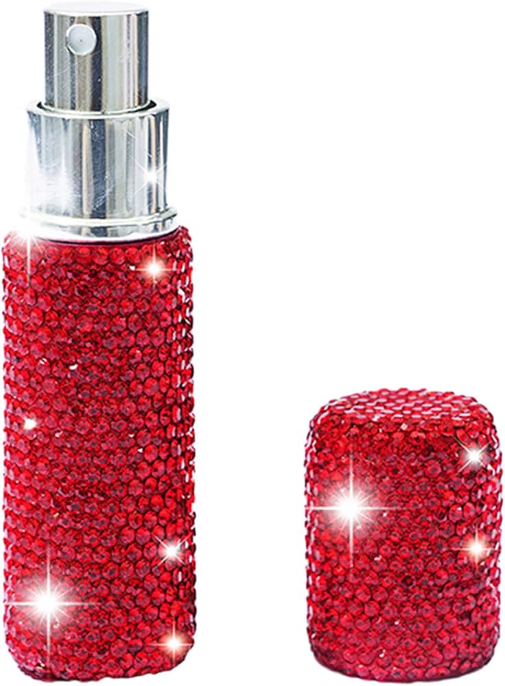 Amazon.co.jp: 10ml キラキラ香水スプレーボトル ラインストーン