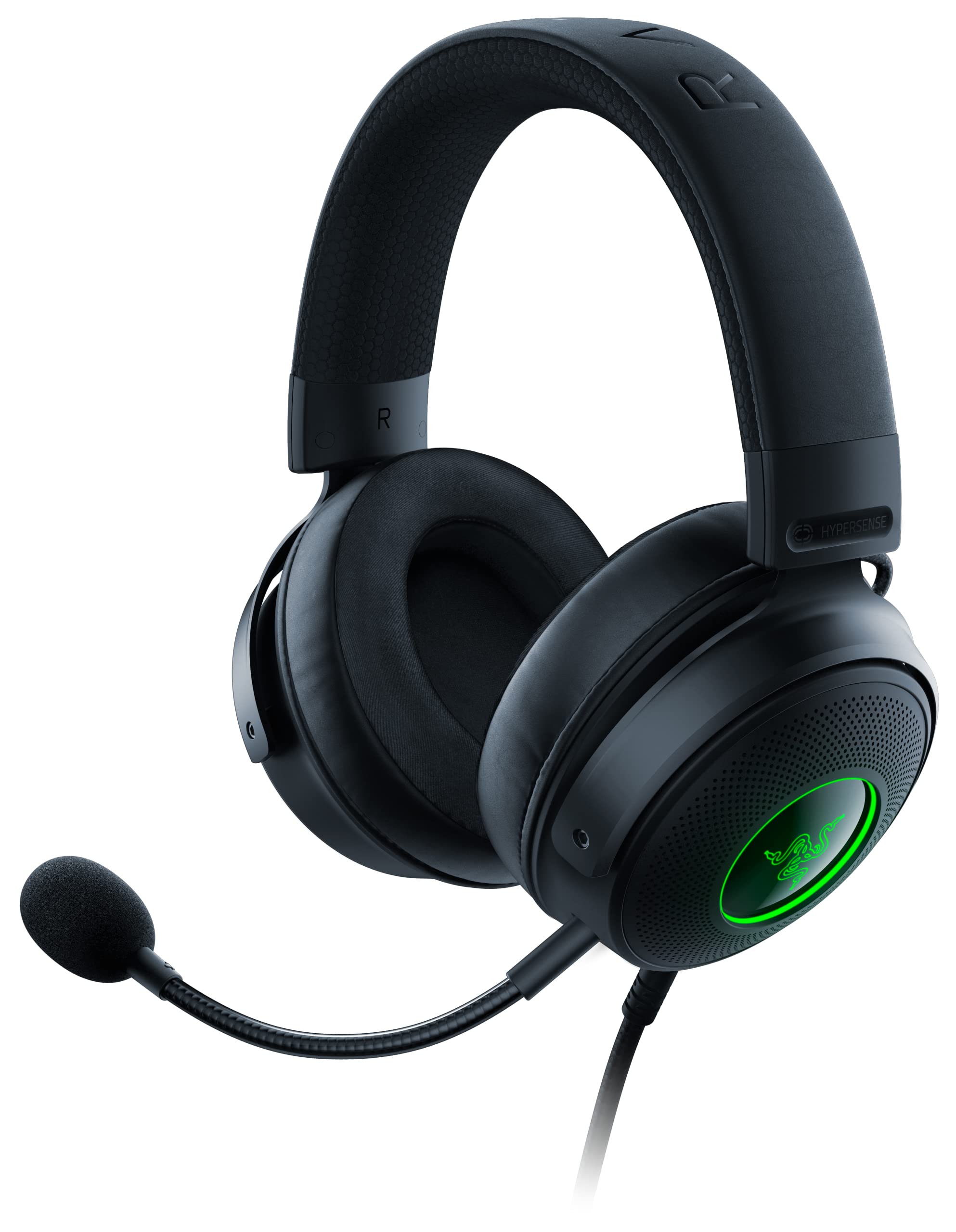 Amazon.co.jp: Razer Kraken V3 HyperSense ゲーミングヘッドセット