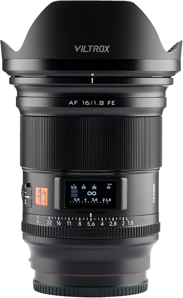 Amazon.com : VILTROX AF 16mm f/1.8 FE Full Frame Lens for Sony E