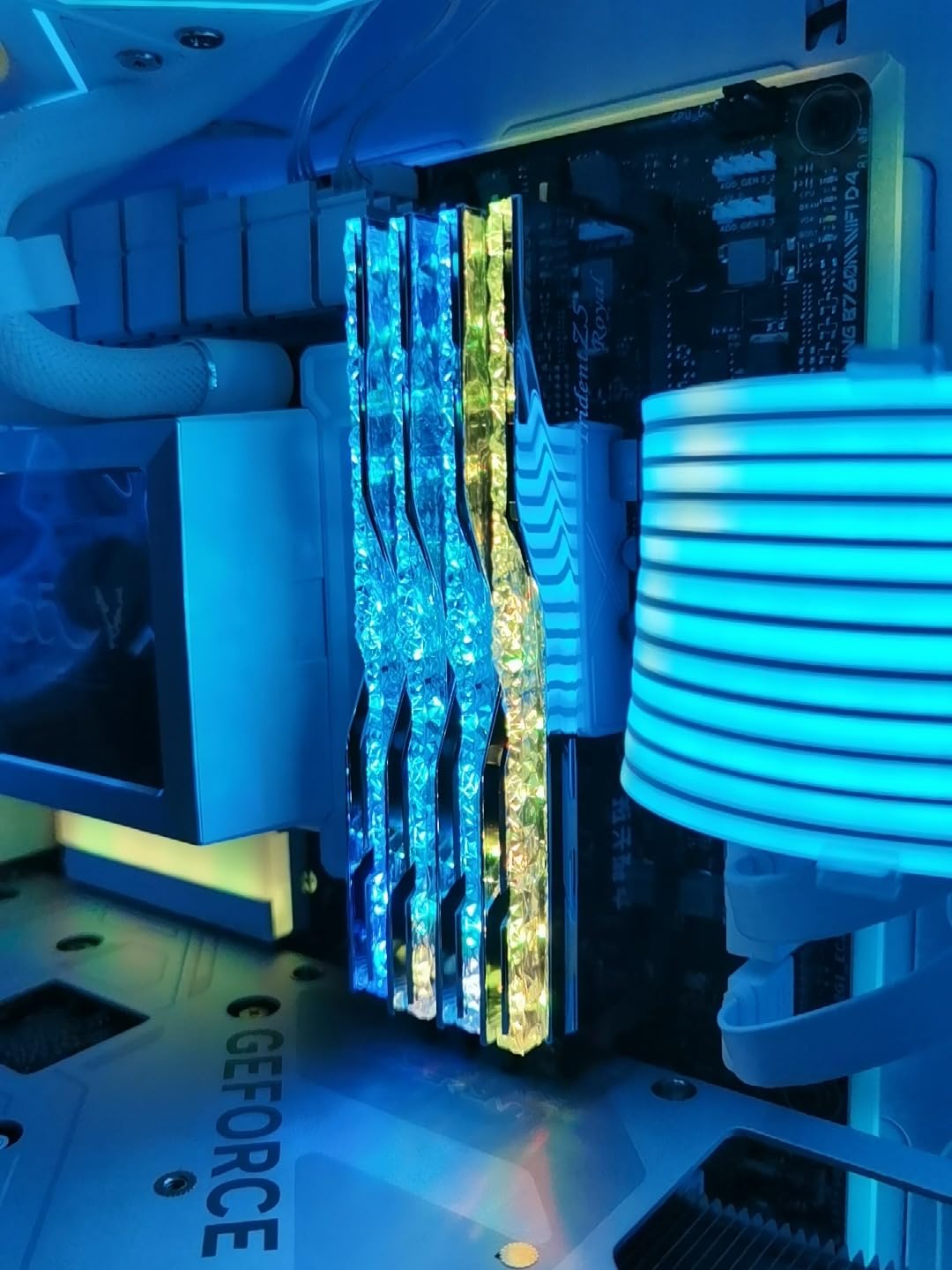 Hokeyio Memory RAM Light Guide Bar for G Skill Trident Z Neo