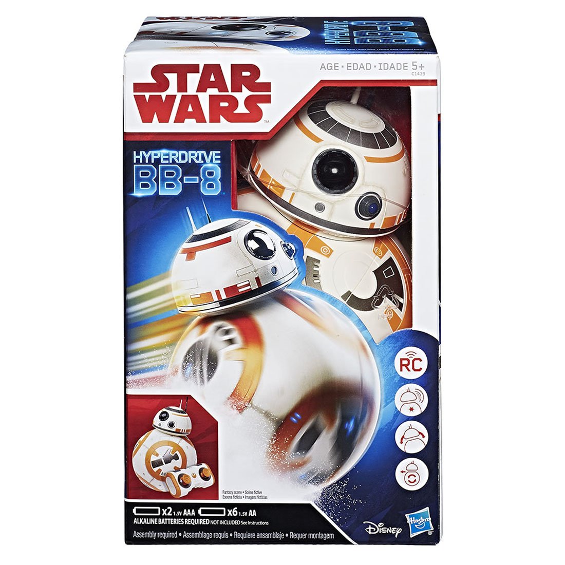 Amazon.co.jp: Star Wars BB - 8 Hyperdrive Droid : Toys & Games