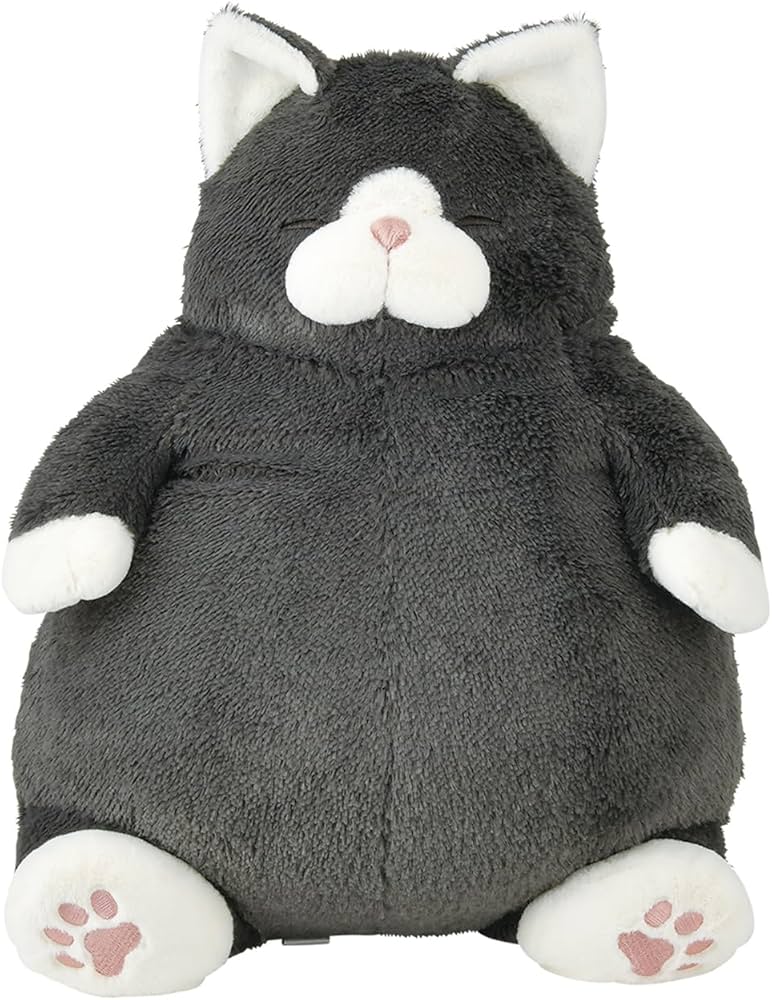 Amazon.co.jp: りぶはあと 抱き枕 ねこ肯定感 くろねこのまぐろ L