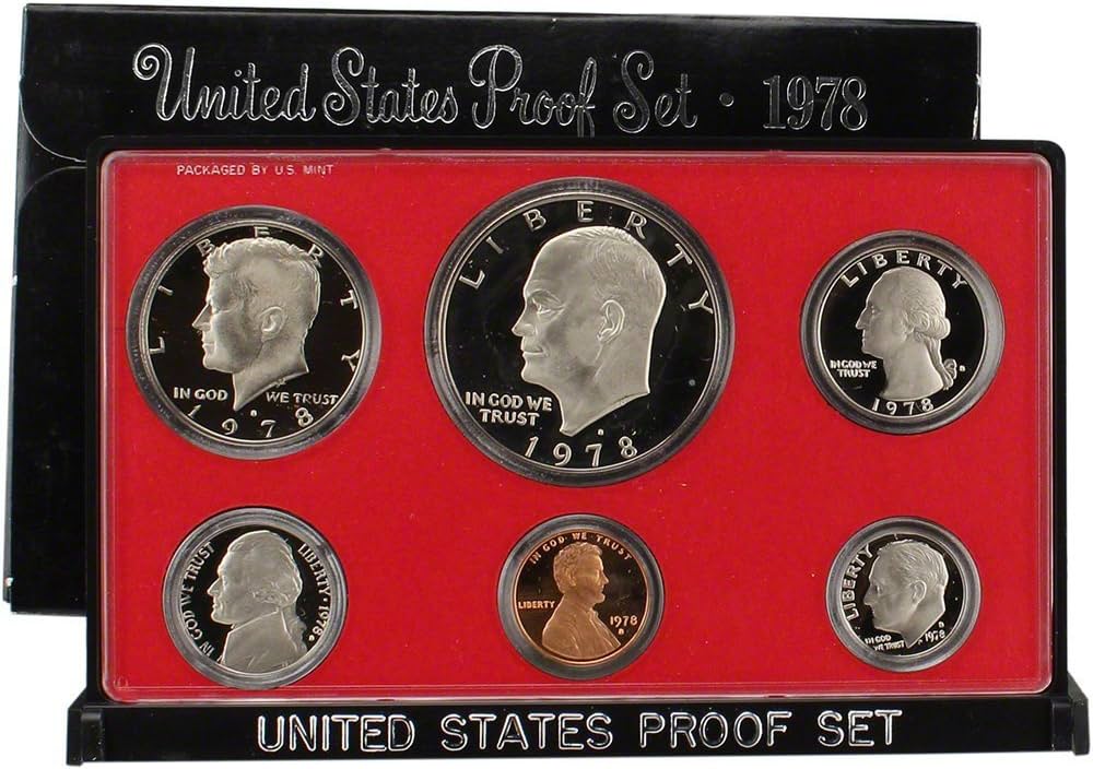 1978 S US Proof Set Superb Gem Uncirculated at Amazon's