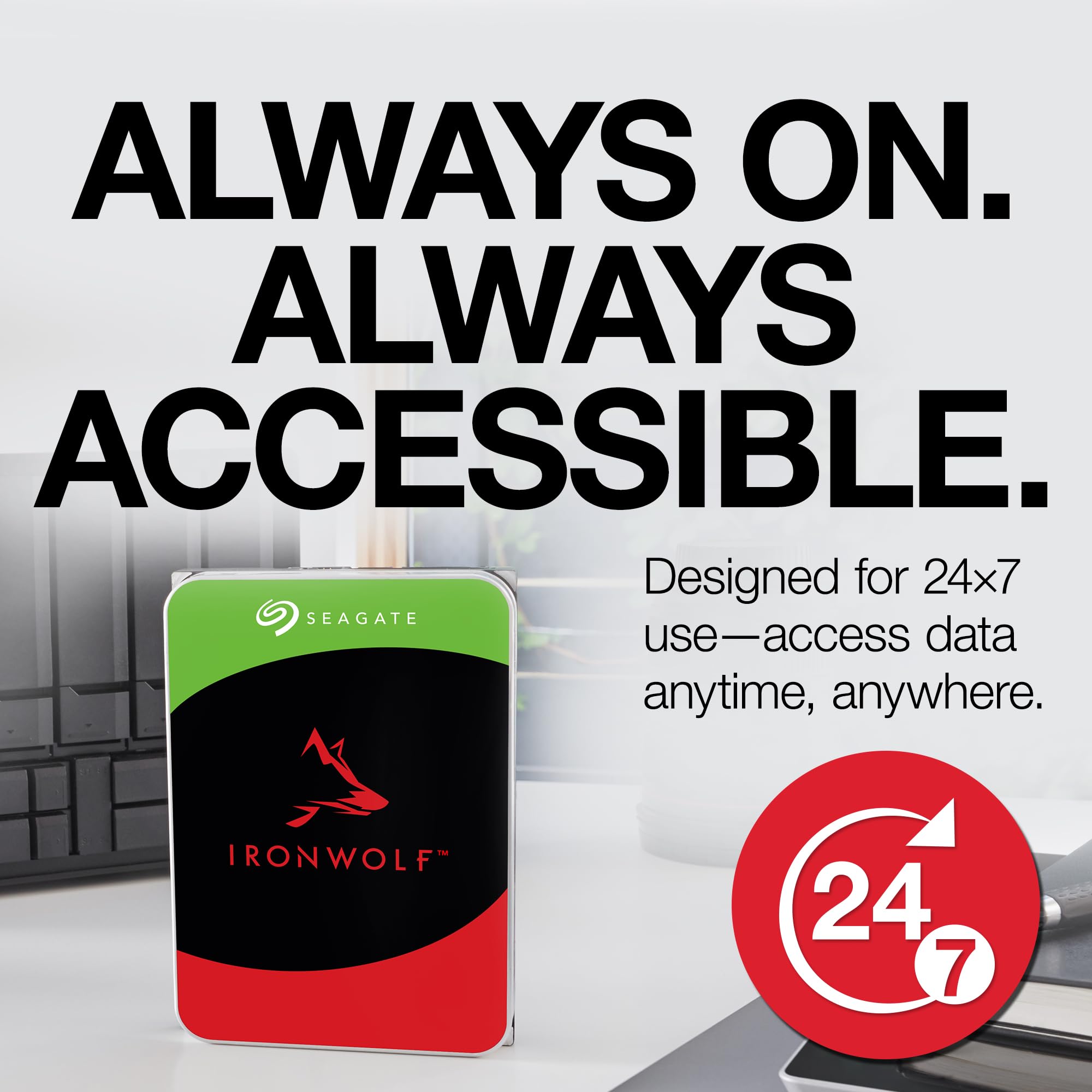 Amazon | Seagate IronWolf(シーゲイト) IronWolf 4TB NAS 内蔵ハード
