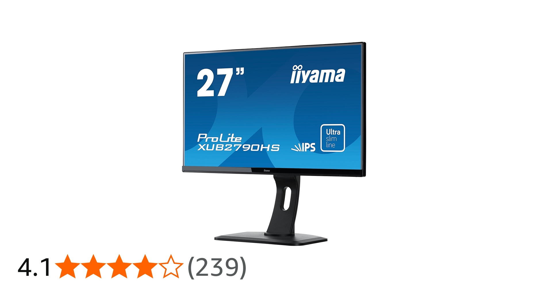 Amazon.co.jp: iiyama ディスプレイ モニター XUB2790HS-B1 27インチ