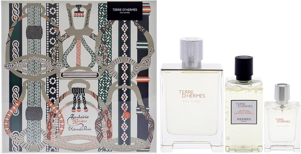 Amazon.com : Terre DHermes Eau Givree by Hermes for Men - 3 Pc