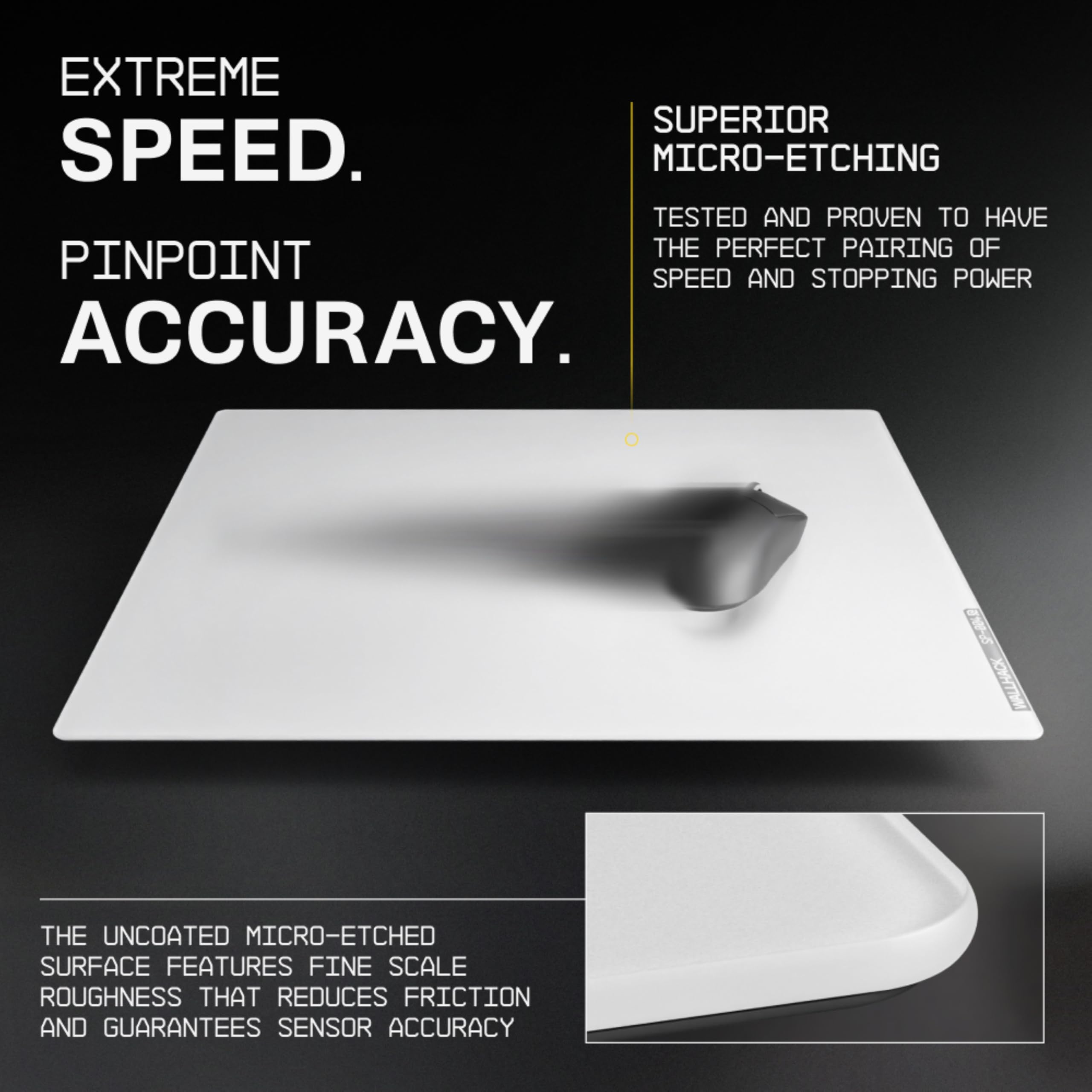 Amazon.com: Wallhack 4.0 Glass Gaming MousePad - Professional