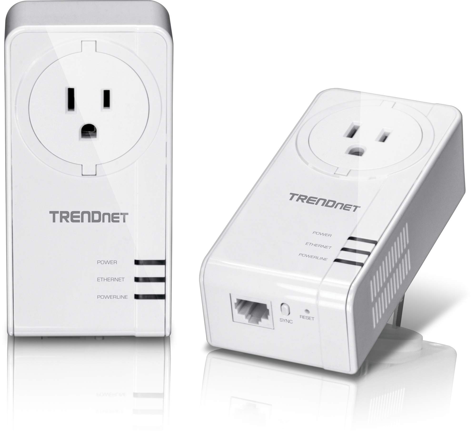 Amazon.com: TRENDnet Powerline 1300 AV2 Adapter with Built-in