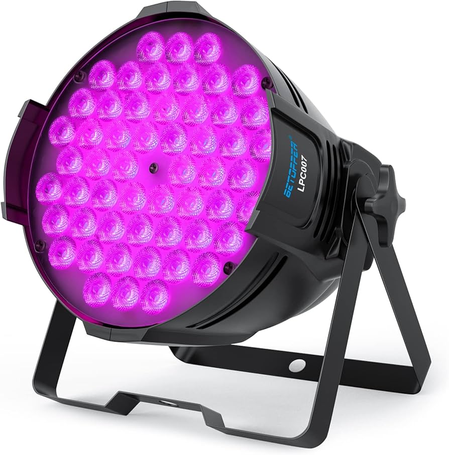 Amazon.co.jp: BETOPPER ディスコライト LPC007 54x3W RGB LED 舞台